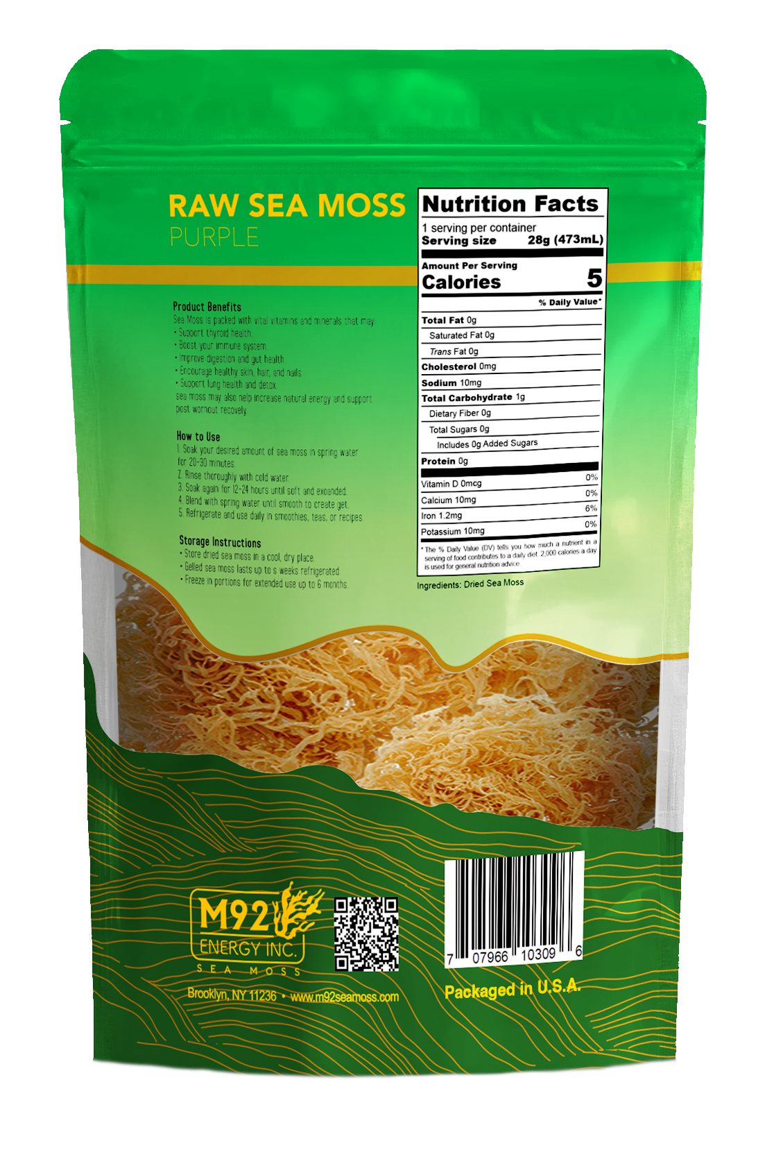 Wild Crafted Irish Moss/ Sea Moss