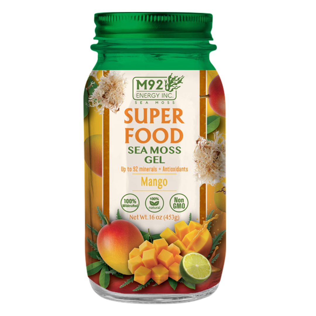 Mango Sea Moss Gel – M92 Energy